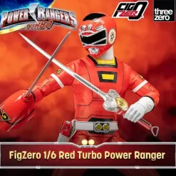 Power Rangers Turbo - Red Turbo FigZero 1/6th Scale Action Figure
