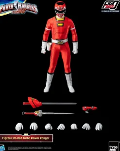 Power Rangers Turbo - Red Turbo FigZero 1/6th Scale Action Figure