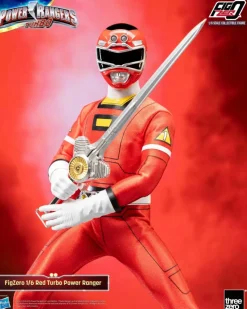Power Rangers Turbo - Red Turbo FigZero 1/6th Scale Action Figure