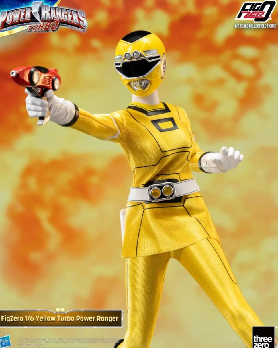 Power Rangers Turbo - Yellow Turbo FigZero 1/6th Scale Action Figure