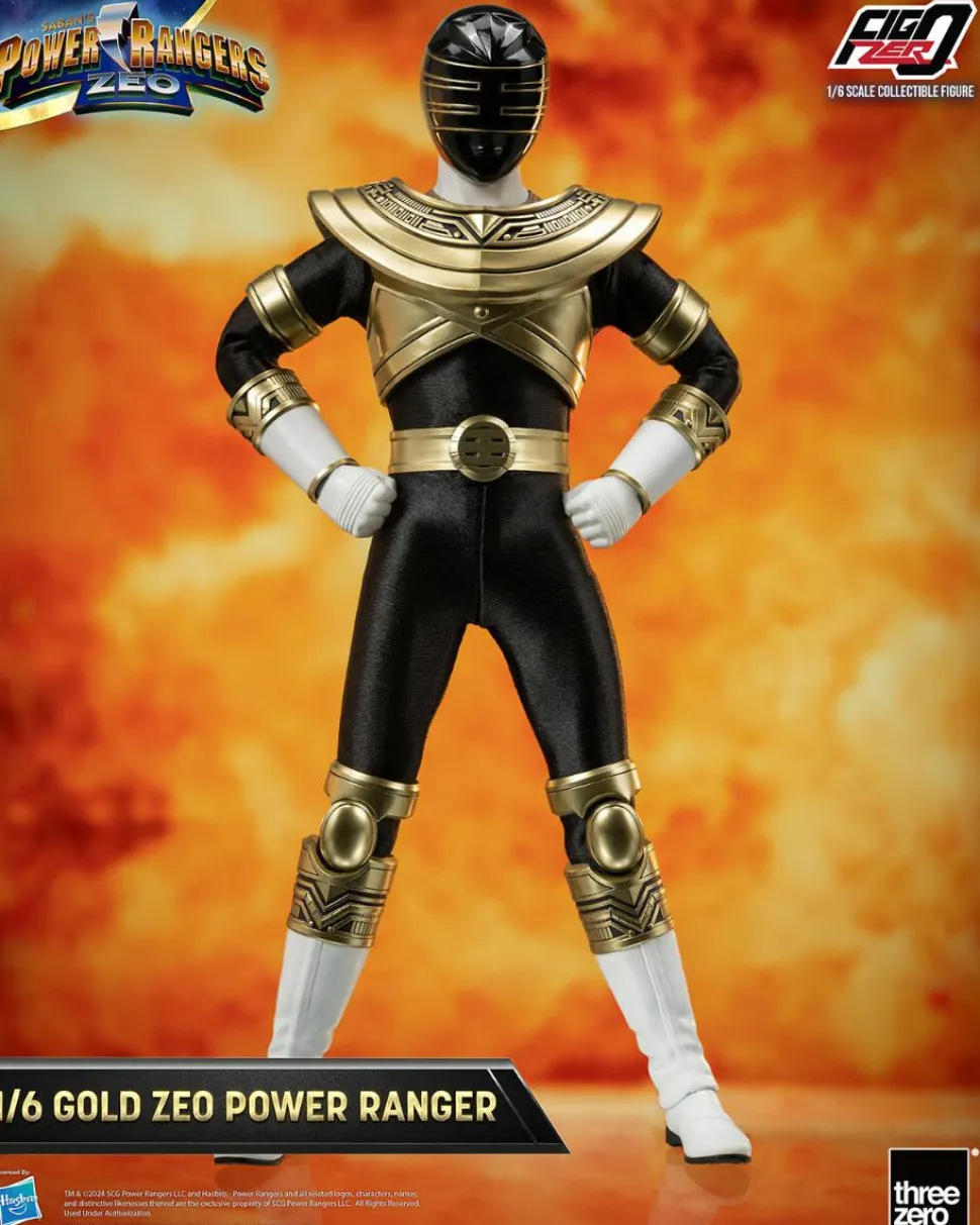 Power Rangers Zeo - Gold Ranger FigZero 1/6th Scale Action Figure