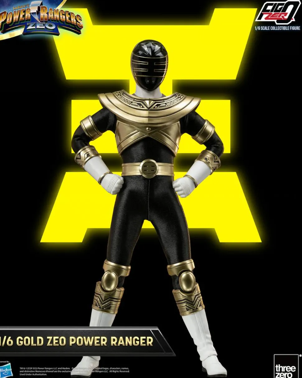 Power Rangers Zeo - Gold Ranger FigZero 1/6th Scale Action Figure