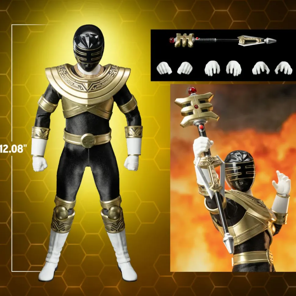 Power Rangers Zeo - Gold Ranger FigZero 1/6th Scale Action Figure