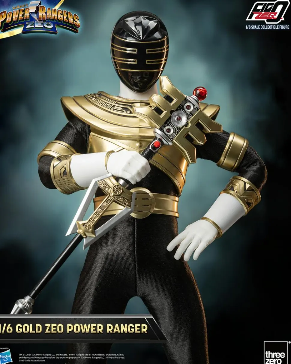Power Rangers Zeo - Gold Ranger FigZero 1/6th Scale Action Figure