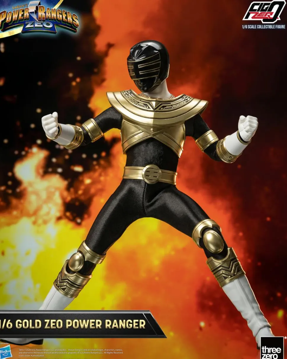 Power Rangers Zeo - Gold Ranger FigZero 1/6th Scale Action Figure