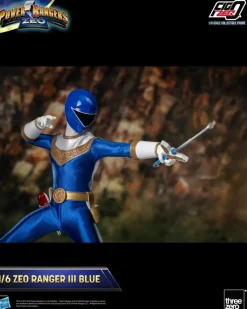 Power Rangers Zeo - Ranger III Blue FigZero 1/6th Scale Action Figure