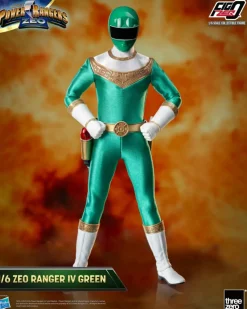 Power Rangers Zeo - Ranger IV Green FigZero 1/6th Scale Action Figure