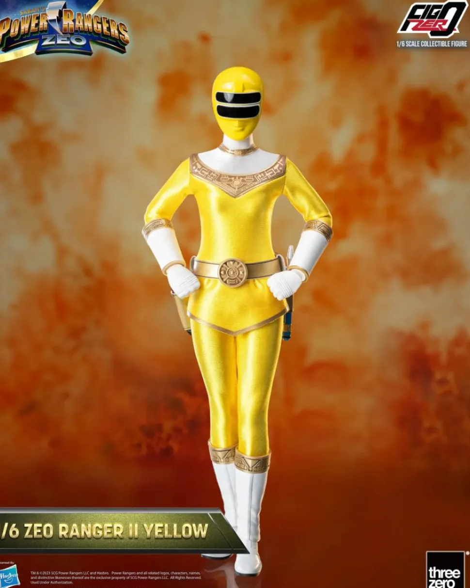 Power Rangers Zeo - Ranger II Yellow FigZero 1/6th Scale Action Figure