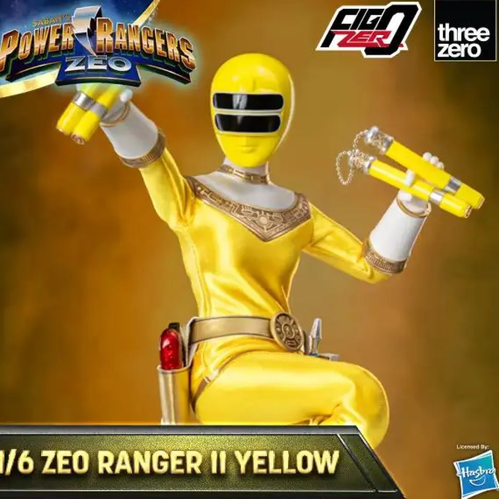 Power Rangers Zeo - Ranger II Yellow FigZero 1/6th Scale Action Figure