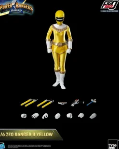 Power Rangers Zeo - Ranger II Yellow FigZero 1/6th Scale Action Figure