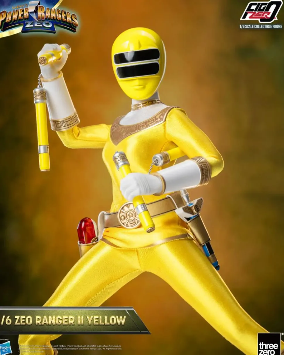 Power Rangers Zeo - Ranger II Yellow FigZero 1/6th Scale Action Figure