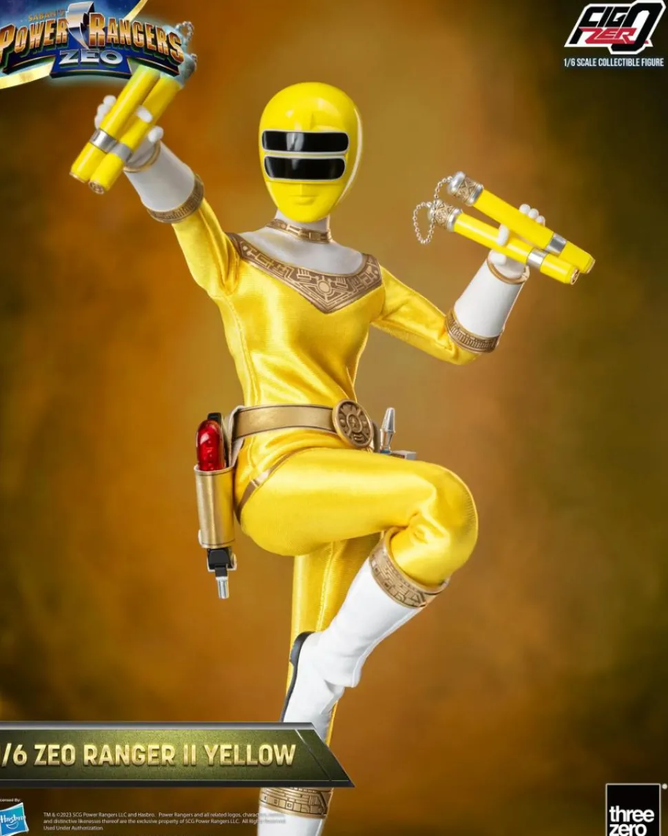 Power Rangers Zeo - Ranger II Yellow FigZero 1/6th Scale Action Figure