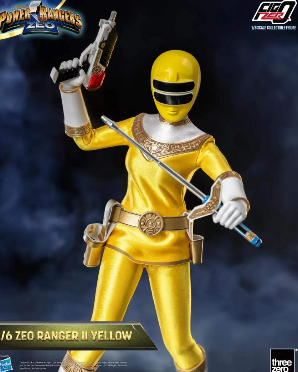 Power Rangers Zeo - Ranger II Yellow FigZero 1/6th Scale Action Figure