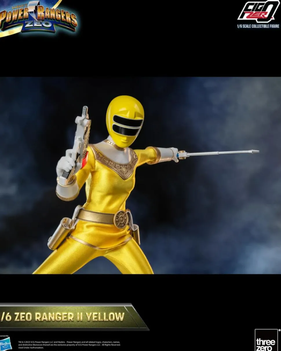 Power Rangers Zeo - Ranger II Yellow FigZero 1/6th Scale Action Figure