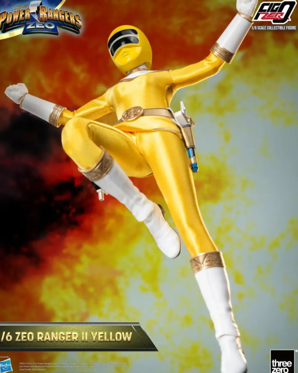 Power Rangers Zeo - Ranger II Yellow FigZero 1/6th Scale Action Figure