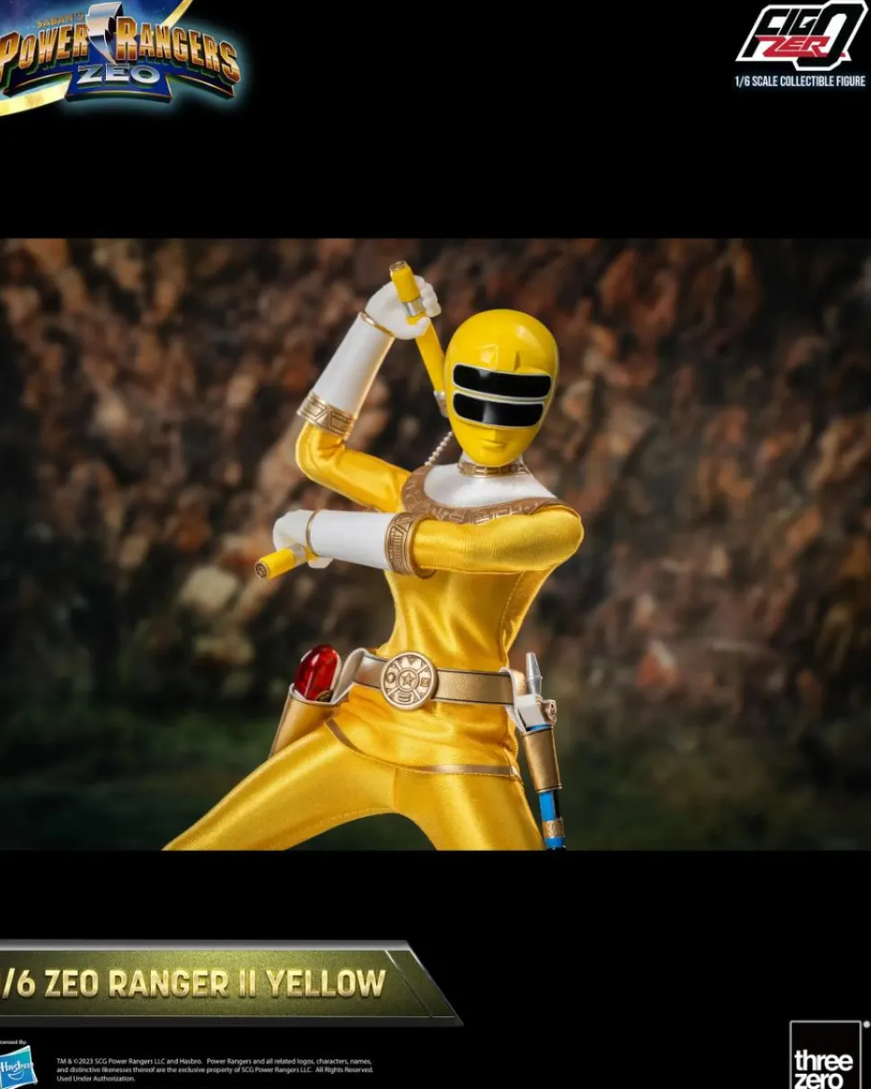 Power Rangers Zeo - Ranger II Yellow FigZero 1/6th Scale Action Figure