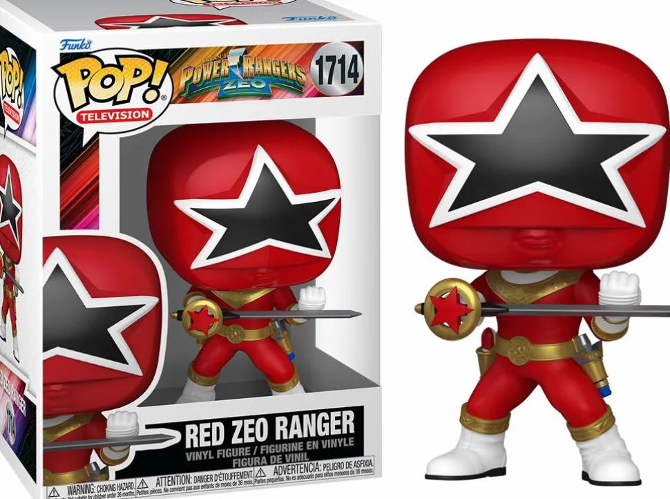 Power Rangers: Zeo - Red Zeo Ranger Pop! Vinyl Figure