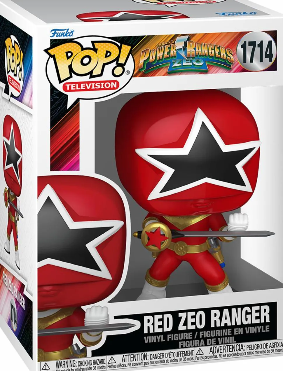 Power Rangers: Zeo - Red Zeo Ranger Pop! Vinyl Figure