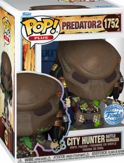 Predator 2 - City Hunter (Battled Damaged) Pop! Plus Vinyl Figure (Popcultcha Exclusive)