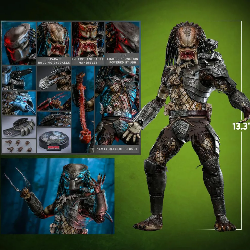 Predator (1987) - Predator (2.0) 1/6th Scale Hot Toys Action Figure