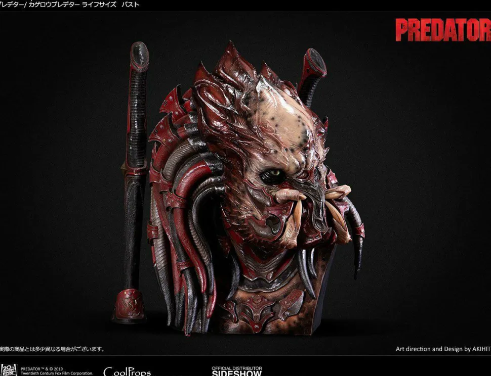Predator - KAGERO Predator 1:1 Scale Life-Size Bust by Akihito Ikeda
