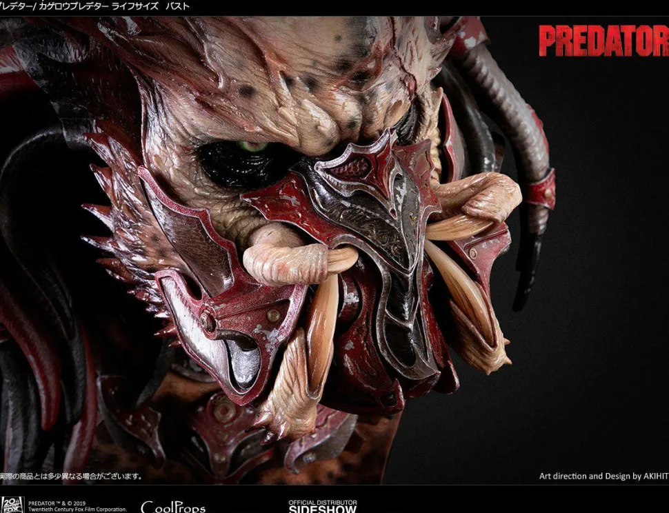 Predator - KAGERO Predator 1:1 Scale Life-Size Bust by Akihito Ikeda