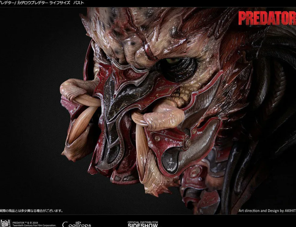 Predator - KAGERO Predator 1:1 Scale Life-Size Bust by Akihito Ikeda