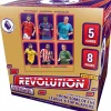 Premier League - 2022/23 Panini Revolution Soccer Trading Cards Hobby Box (Display of 8)