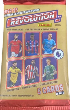 Premier League - 2022/23 Panini Revolution Soccer Trading Cards Hobby Pack (5 Cards)