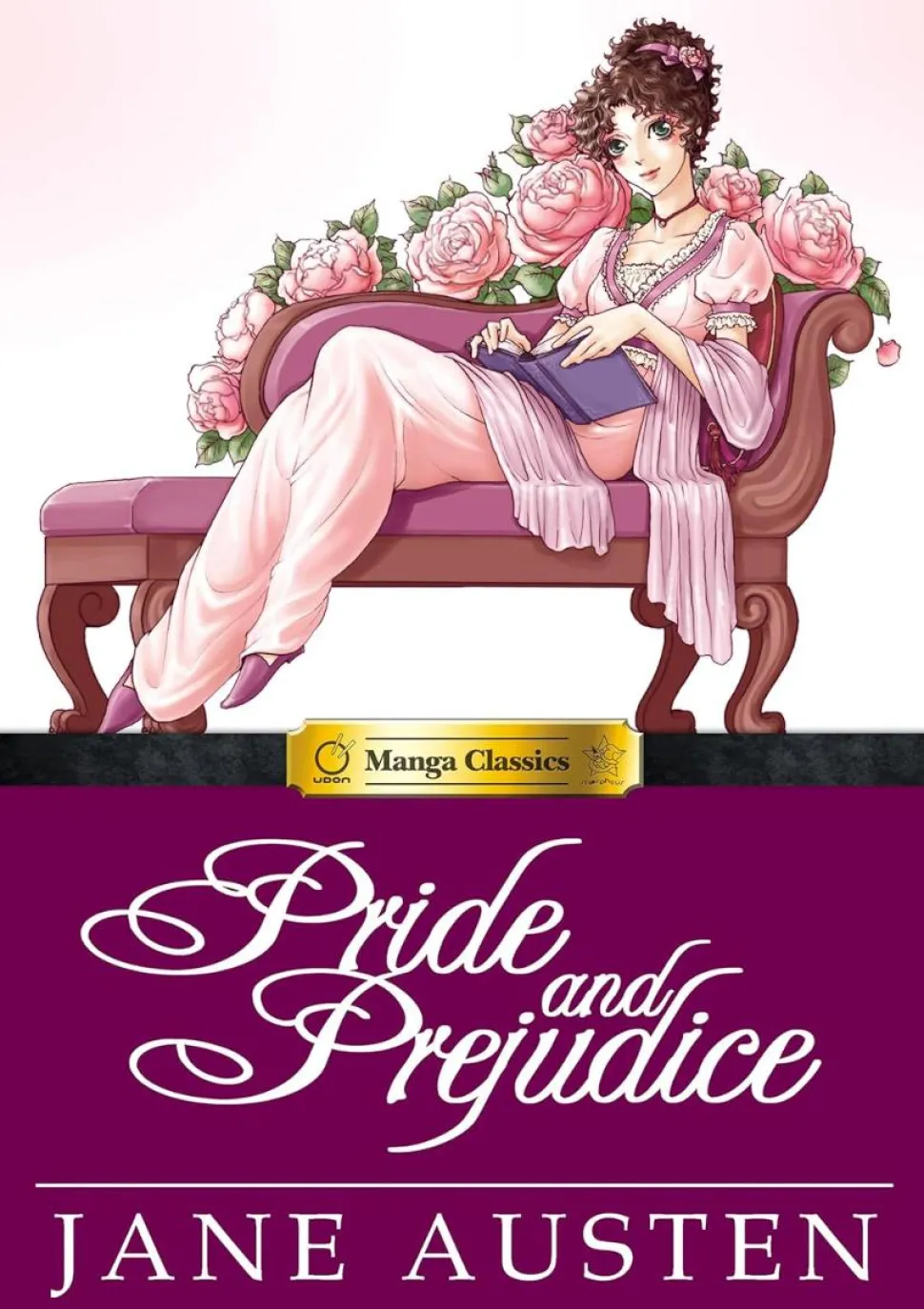 Pride and Prejudice by Jane Austen Manga Classics Hardcover Book