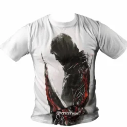 Prototype - Morphed Arm White Male T-Shirt