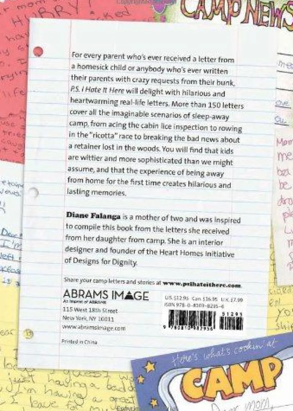 P.S. I Hate It Here!: Kids' Letters From Camp by Diane Falanga Paperback Book