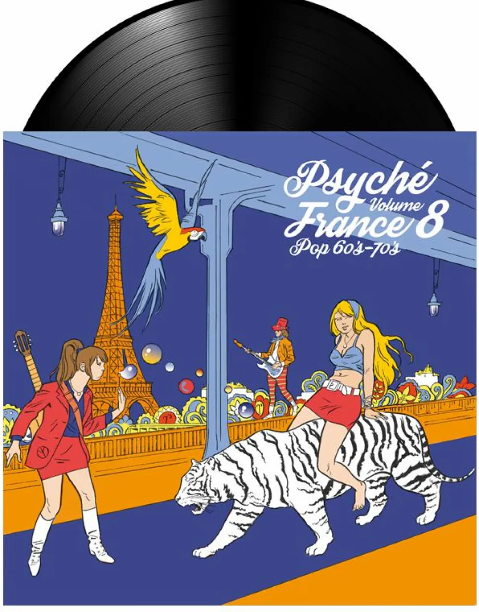 Psyche France - Volume 8 Pop 60's-70's LP Vinyl Record (2023 Record Store Day Exclusive)