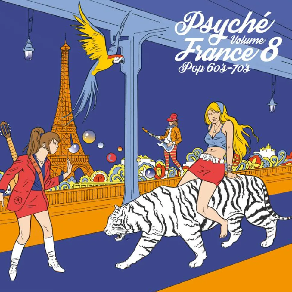 Psyche France - Volume 8 Pop 60's-70's LP Vinyl Record (2023 Record Store Day Exclusive)