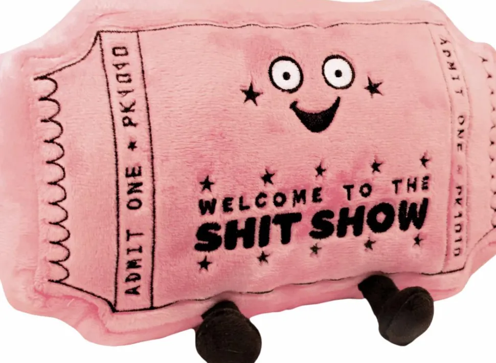 Punchkins - "Welcome to the Shit Show" Ticket Plush
