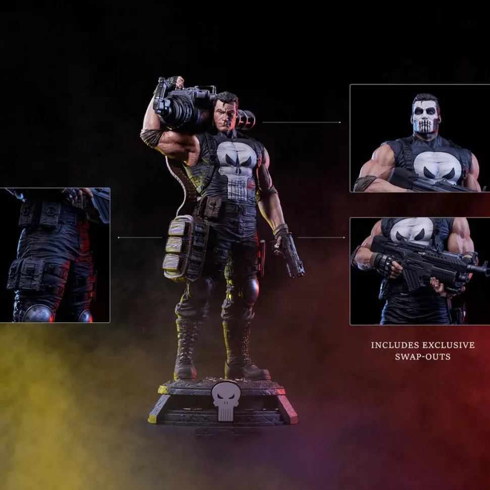 Punisher - Punisher Marvel Gamerverse Deluxe Edition 1/3 Scale Statue