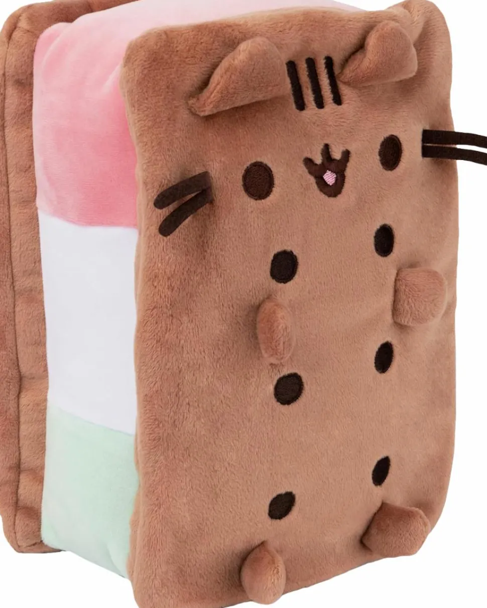 Pusheen - Neapolitan Ice Cream Sandwich 9" Plush
