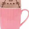 Pusheen - Pink Sock in a Mug Set
