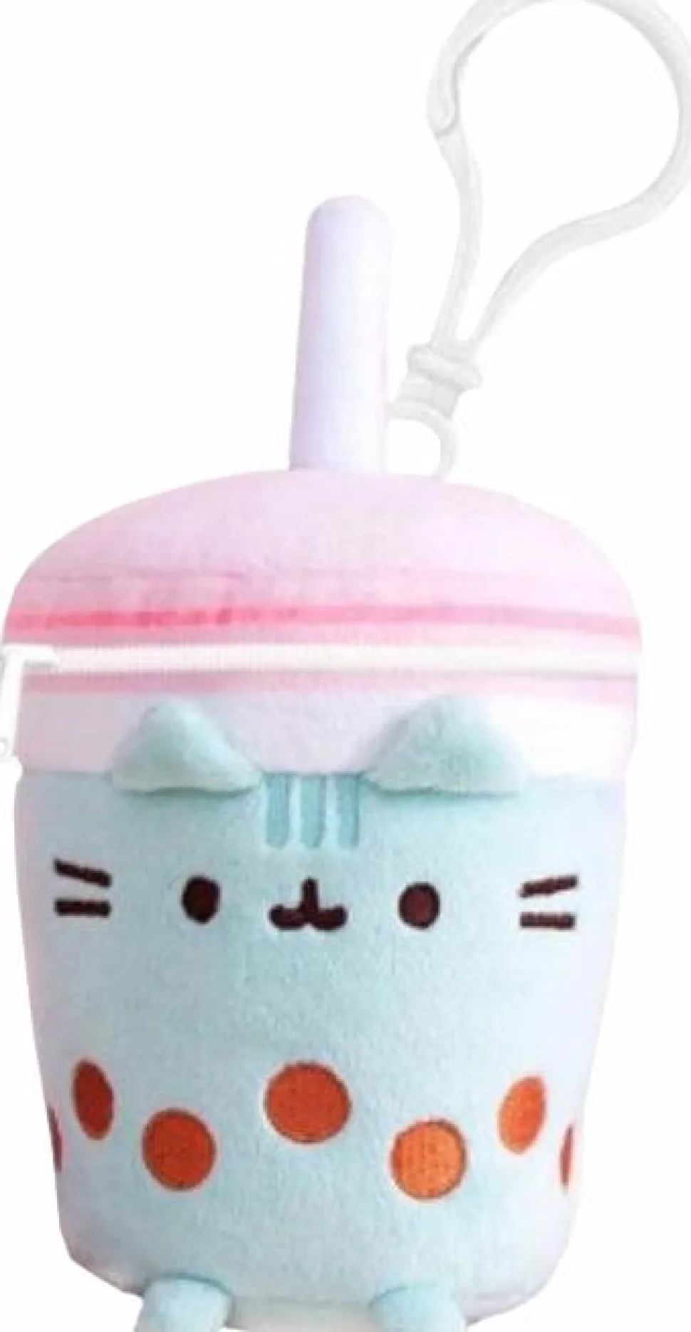 Pusheen - Pusheen Sips Boba Tea Bag Charm Plush Purse