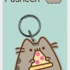 Pusheen - Pusheen with Pizza Rubber Keychain
