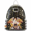 Queen - Crest Logo 10" Faux Leather Mini Backpack