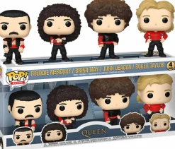 Queen - Freddie Mercury, Brian May, John Deacon & Roger Taylor Pop! Vinyl 4-Pack