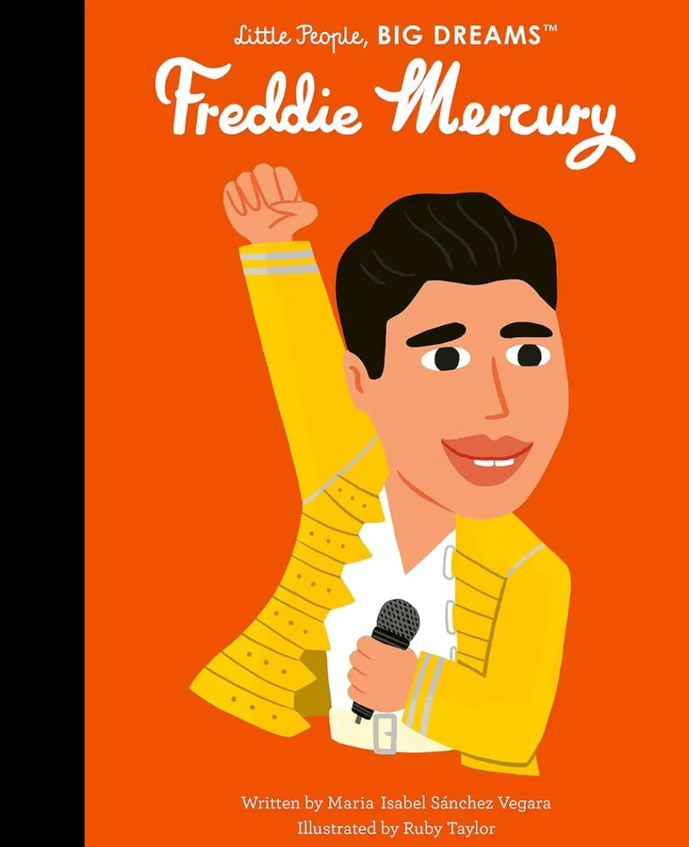 Queen - Freddie Mercury Little People, Big Dreams Hardcover Book