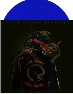 Queens of the Stone Age - In Times New Roman... 2xLP Vinyl Record (Australia/New Zealand Exclusive Royal Blue Coloured Vinyl)