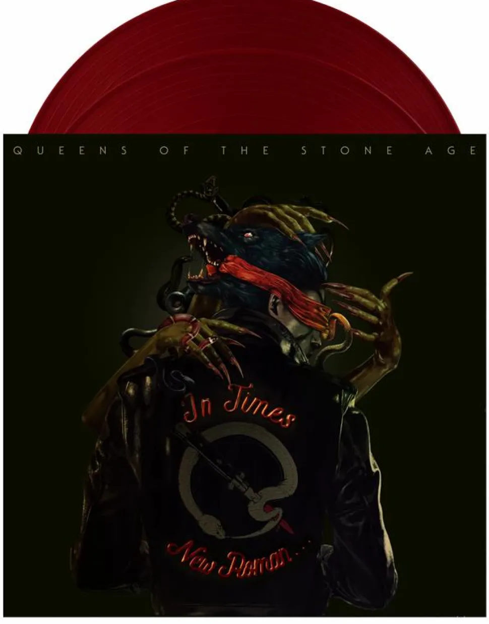 Queens of the Stone Age - In Times New Roman... 2xLP Vinyl Record (Opaque Red Coloured Vinyl)