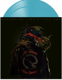 Queens of the Stone Age - In Times New Roman... 2xLP Vinyl Record (Opaque Blue Coloured Vinyl)