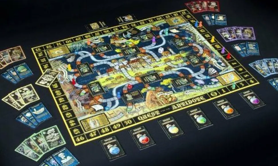 Quest for the Antidote - Board Game