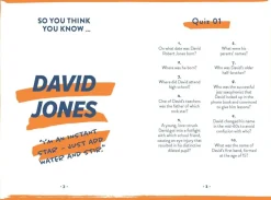 Quizpedia - Bowie: The Ultimate Book of Trivia Paperback Book