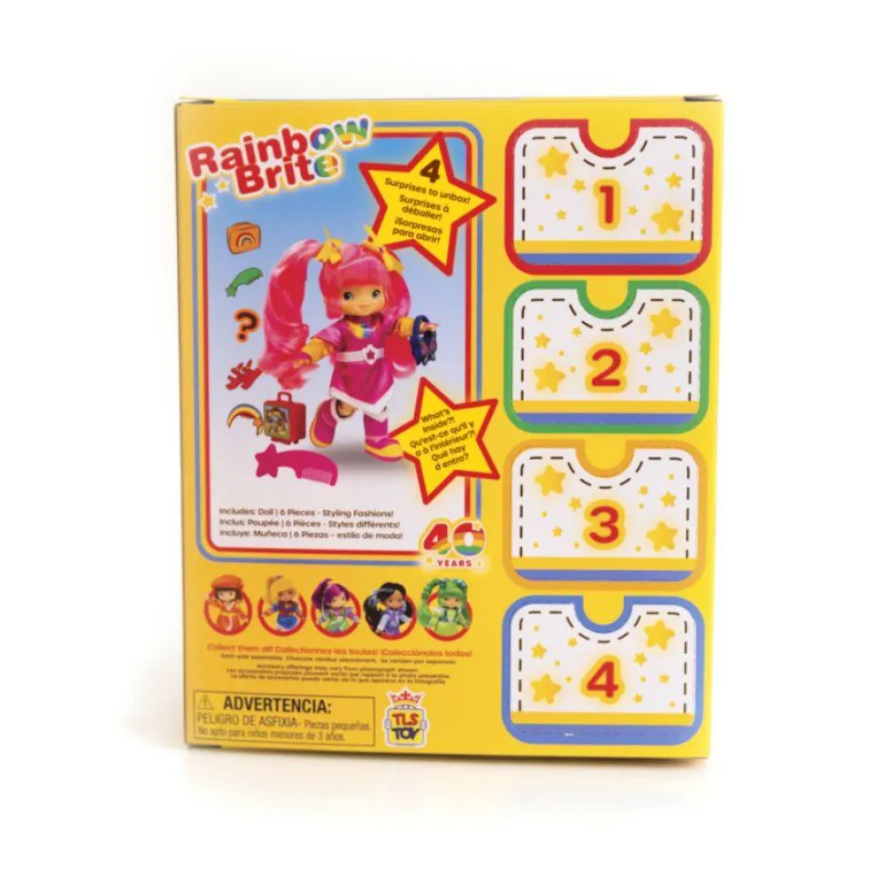 Rainbow Brite (1984) - Tickled Pink 40th Anniversary 5.5'' Fashion Doll