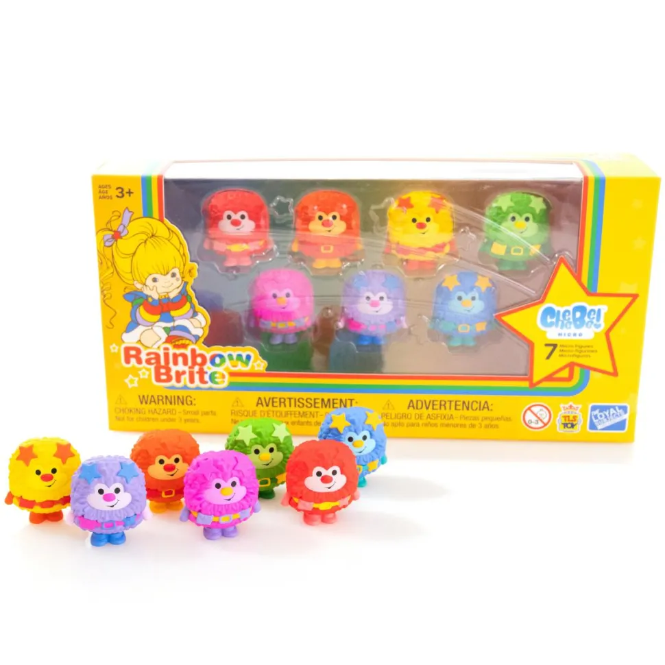 Rainbow Brite - Colour Sprite CheeBee! Micro 1.5" Set 7-Pack (2024 SDCC Exclusive)
